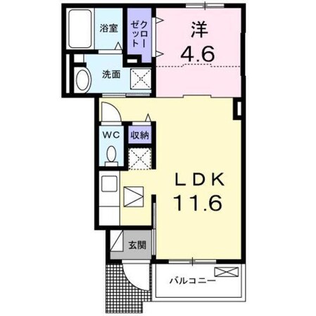 かしわ台駅 徒歩19分 1階の物件間取画像